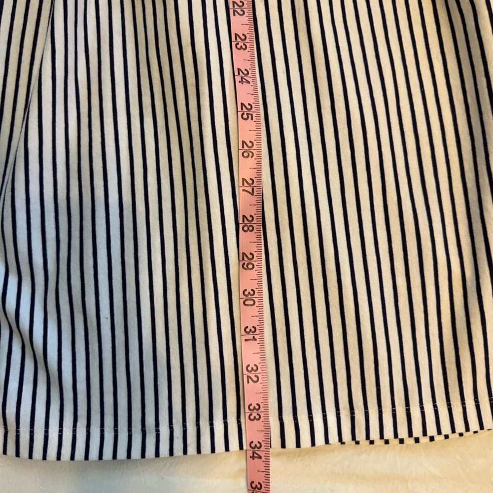 Old Navy Navy and white Striped Dress - Picture 7 of 8